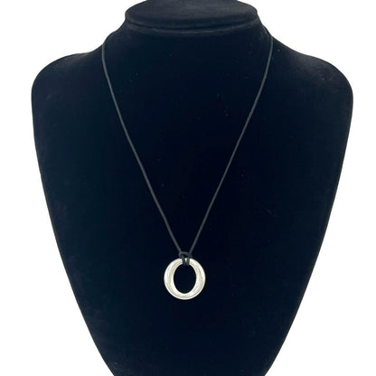 Tiffany & Co Vintage Seviana Necklace 925 Sterling Silver Pendant Choker — view 2