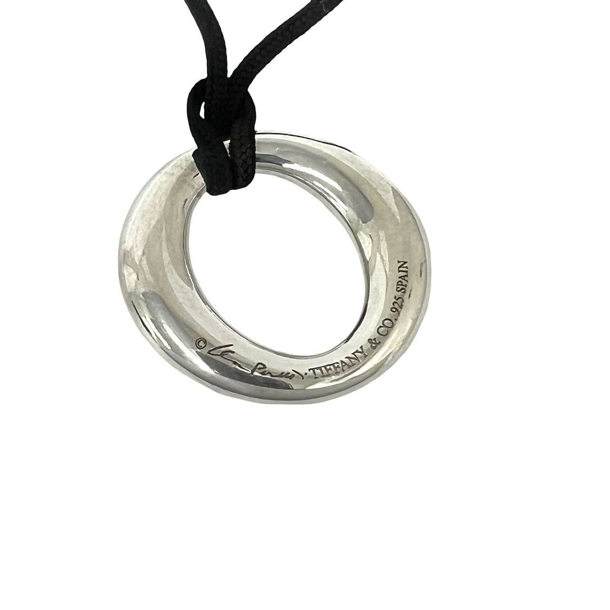 Tiffany & Co Vintage Seviana Necklace 925 Sterling Silver Pendant Choker — view 3