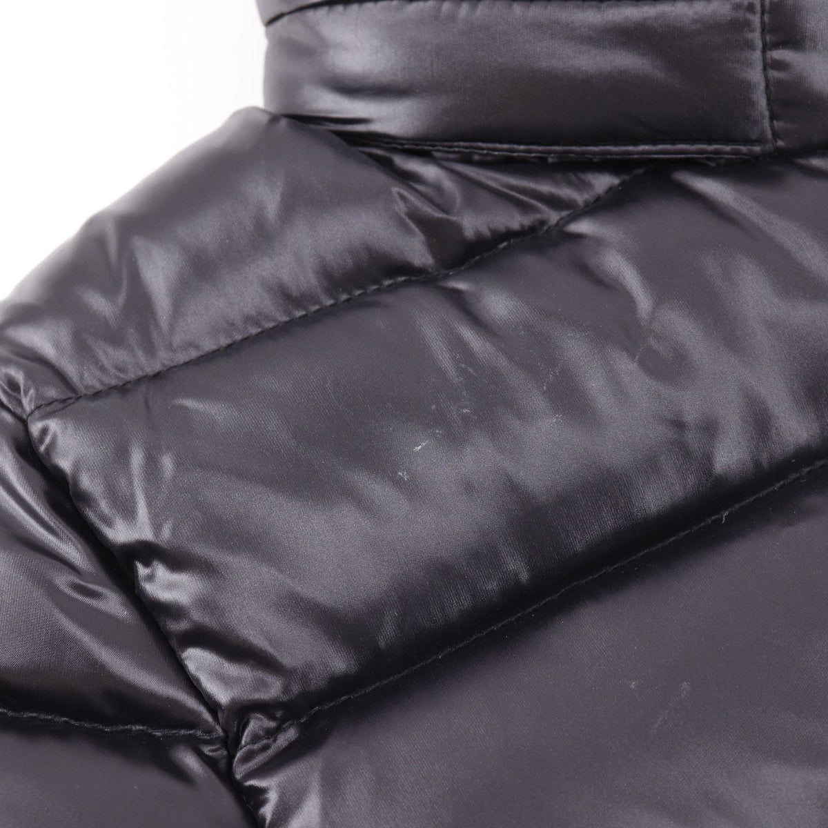 Moncler Moka Mocha 48663/50/68950 Nylon Down Black Jacket — view 5