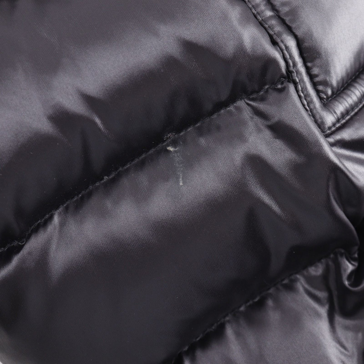 Moncler Moka Mocha 48663/50/68950 Nylon Down Black Jacket — view 7