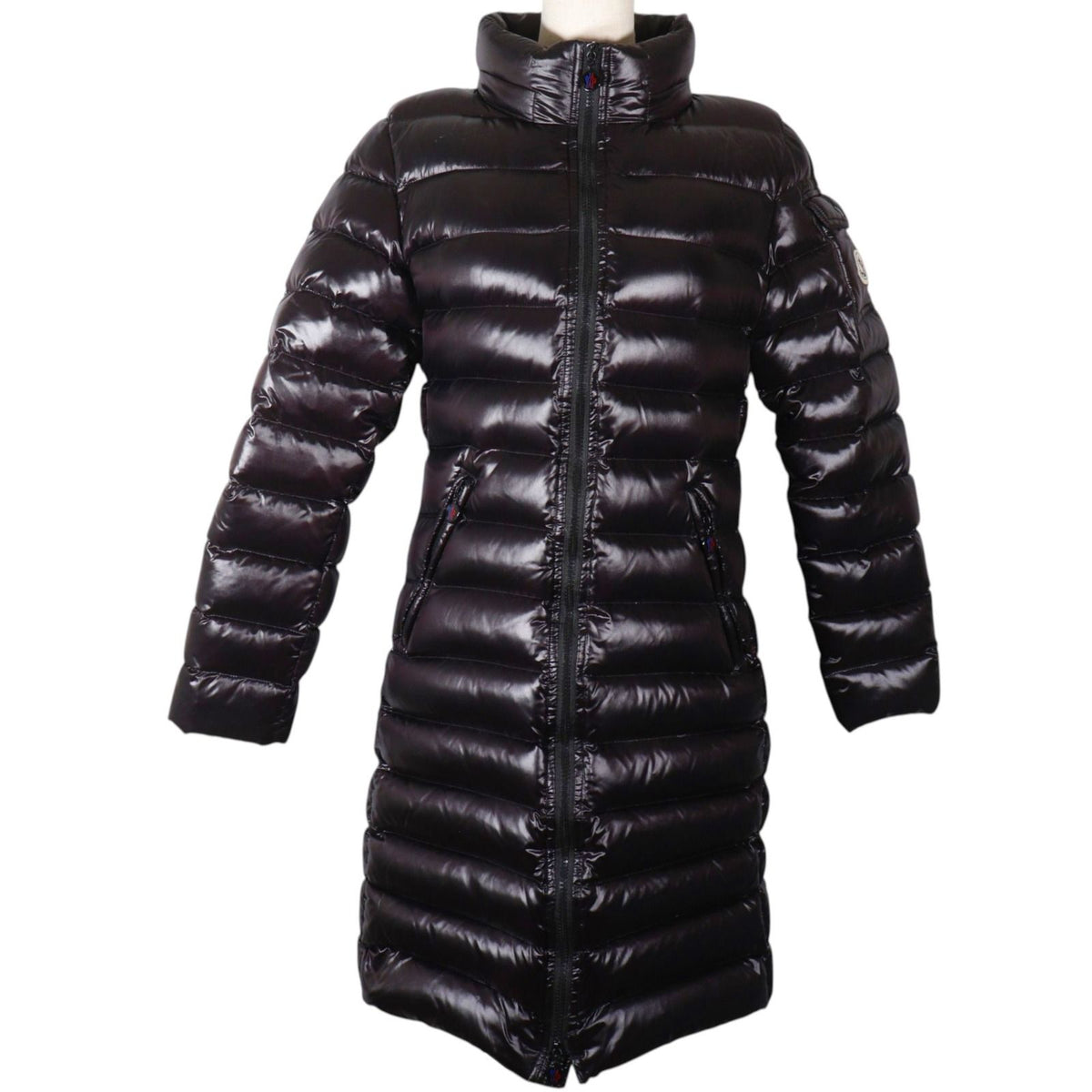 Moncler Moka Mocha 48663/50/68950 Nylon Down Black Jacket