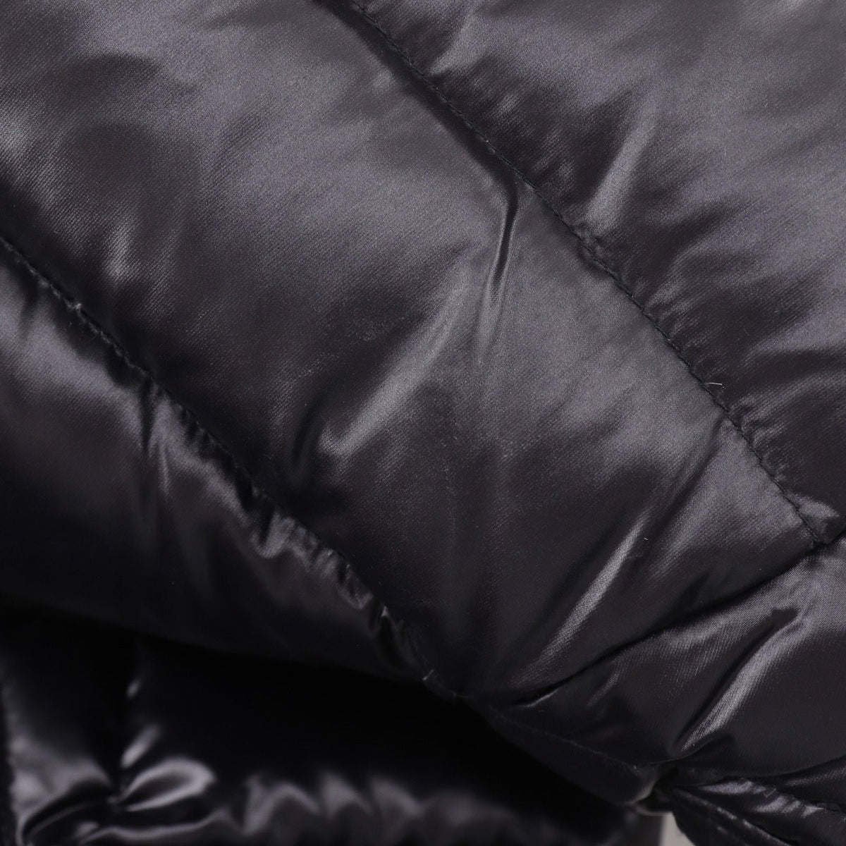 Moncler Moka Mocha 48663/50/68950 Nylon Down Black Jacket — view 6