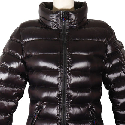 Moncler Moka Mocha 48663/50/68950 Nylon Down Black Jacket — view 2