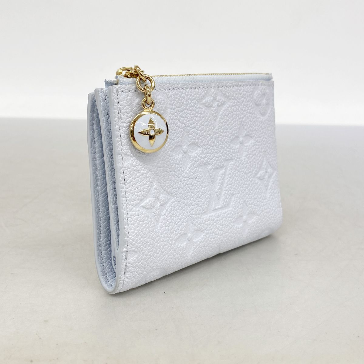 Louis Vuitton Wallet Monogram Empreinte Portefeuille Lisa Azur Blue — view 2