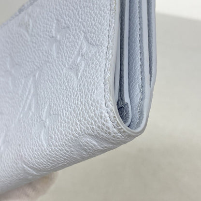 Louis Vuitton Wallet Monogram Empreinte Portefeuille Lisa Azur Blue — view 5