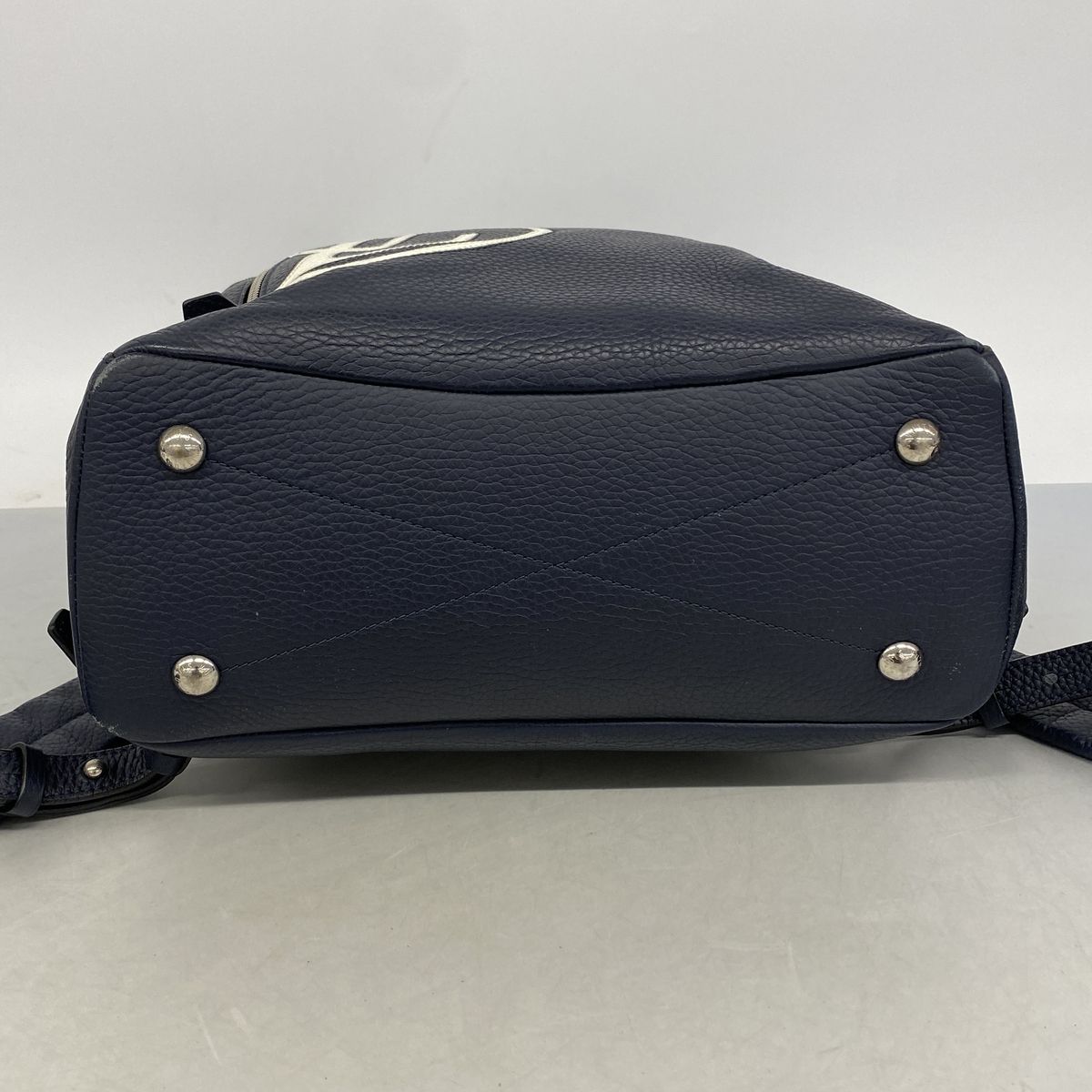 Louis Vuitton Backpack LV Circle Alma and Navy — view 3