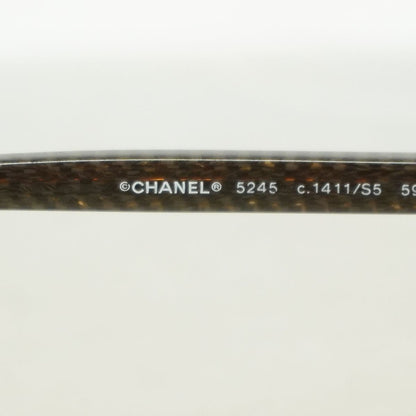 Chanel Sunglasses Acetate Brown Silver Eyewear — view 6
