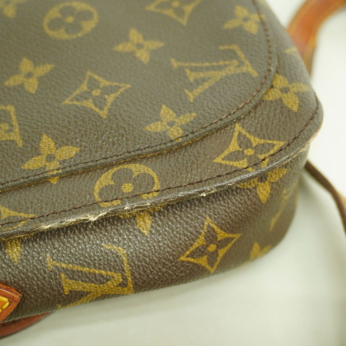 Louis Vuitton Shoulder Bag Monogram Saint-cloud GM Brown — view 6