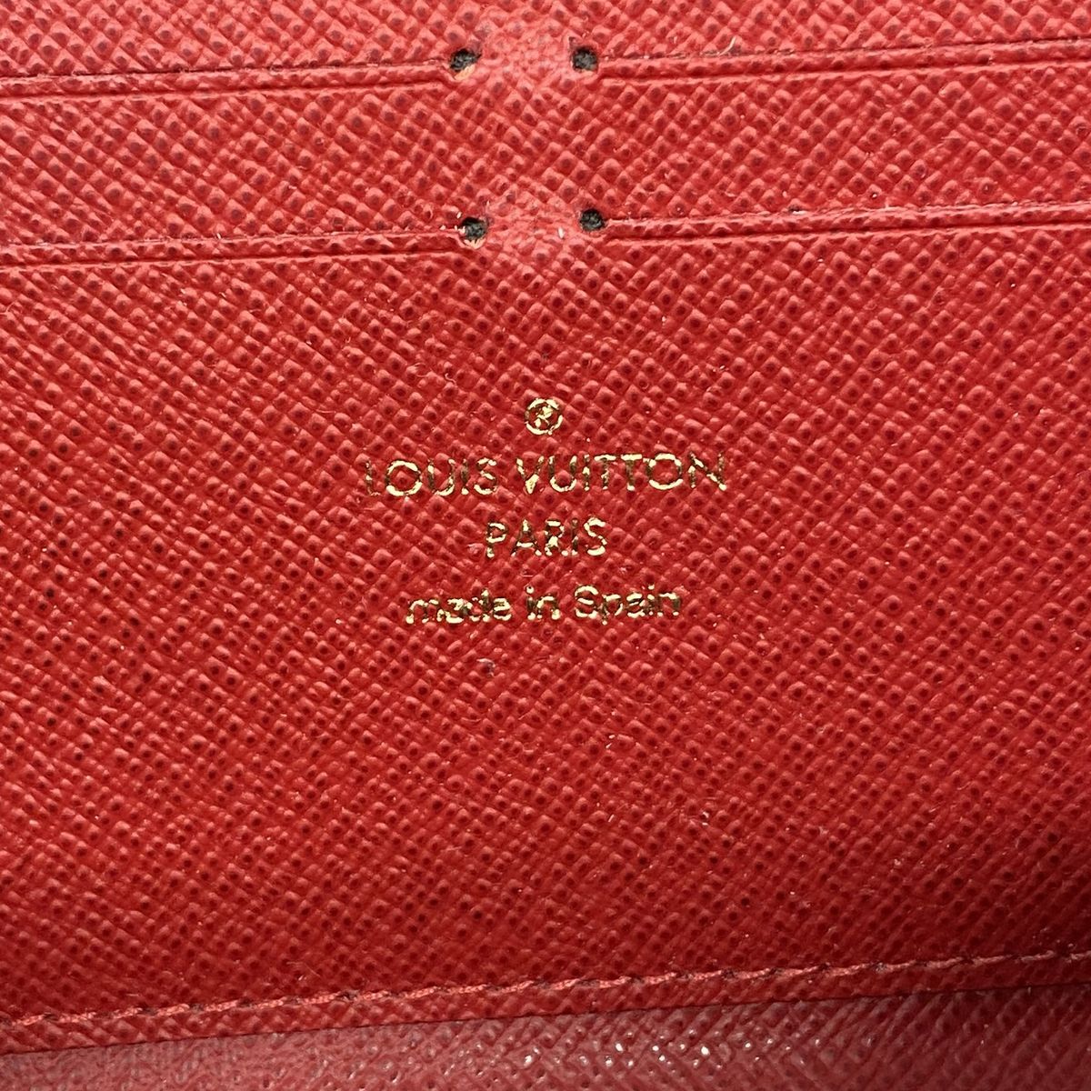 Louis Vuitton Wallet Damier Portefeuille Clemence Cerise — view 4