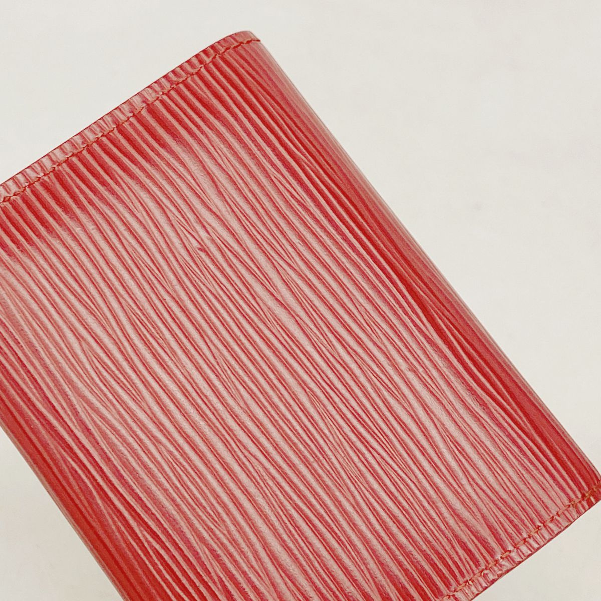 Louis Vuitton Business Card Case Epi Envelope Holder Rouge — view 7