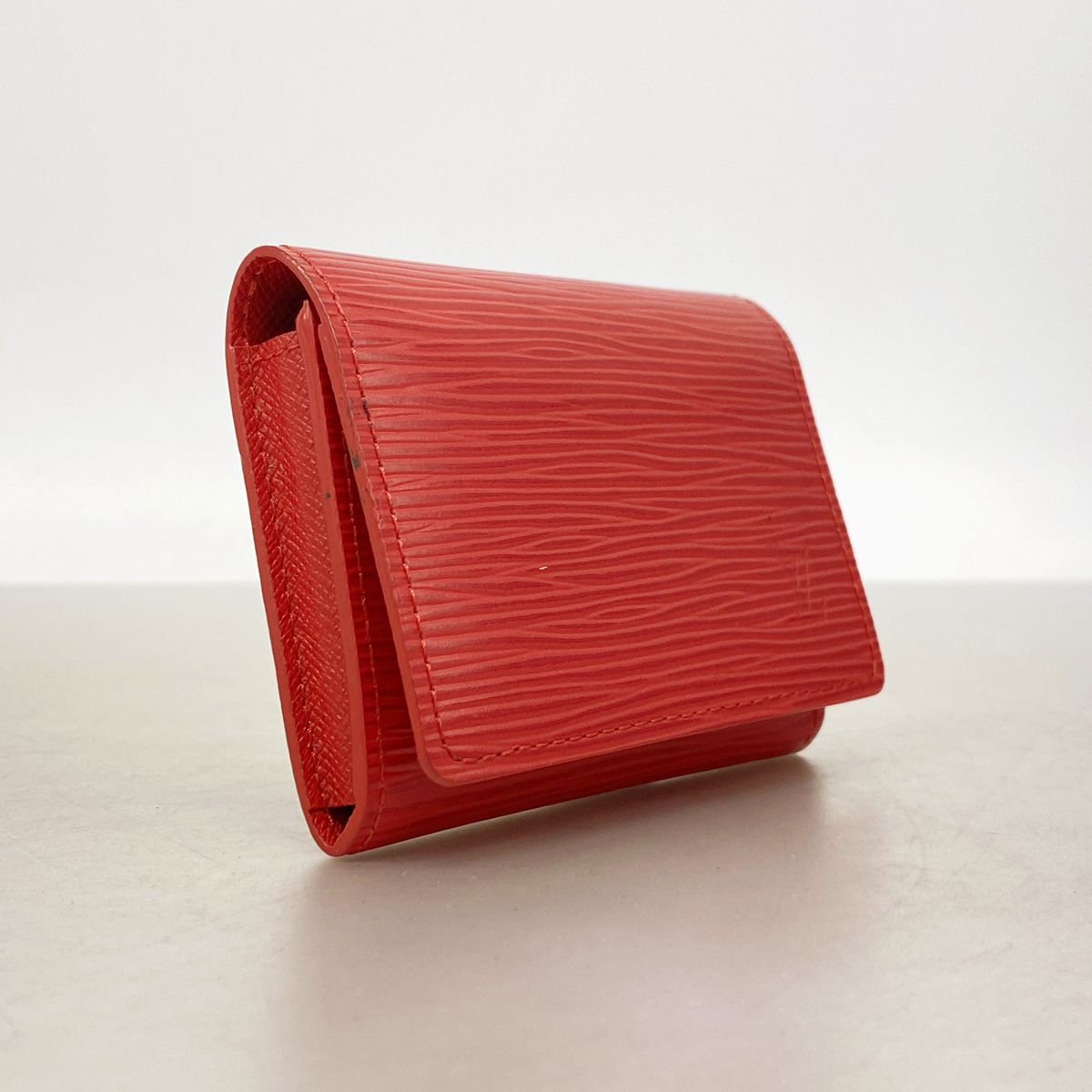 Louis Vuitton Business Card Case Epi Envelope Holder Rouge — view 2