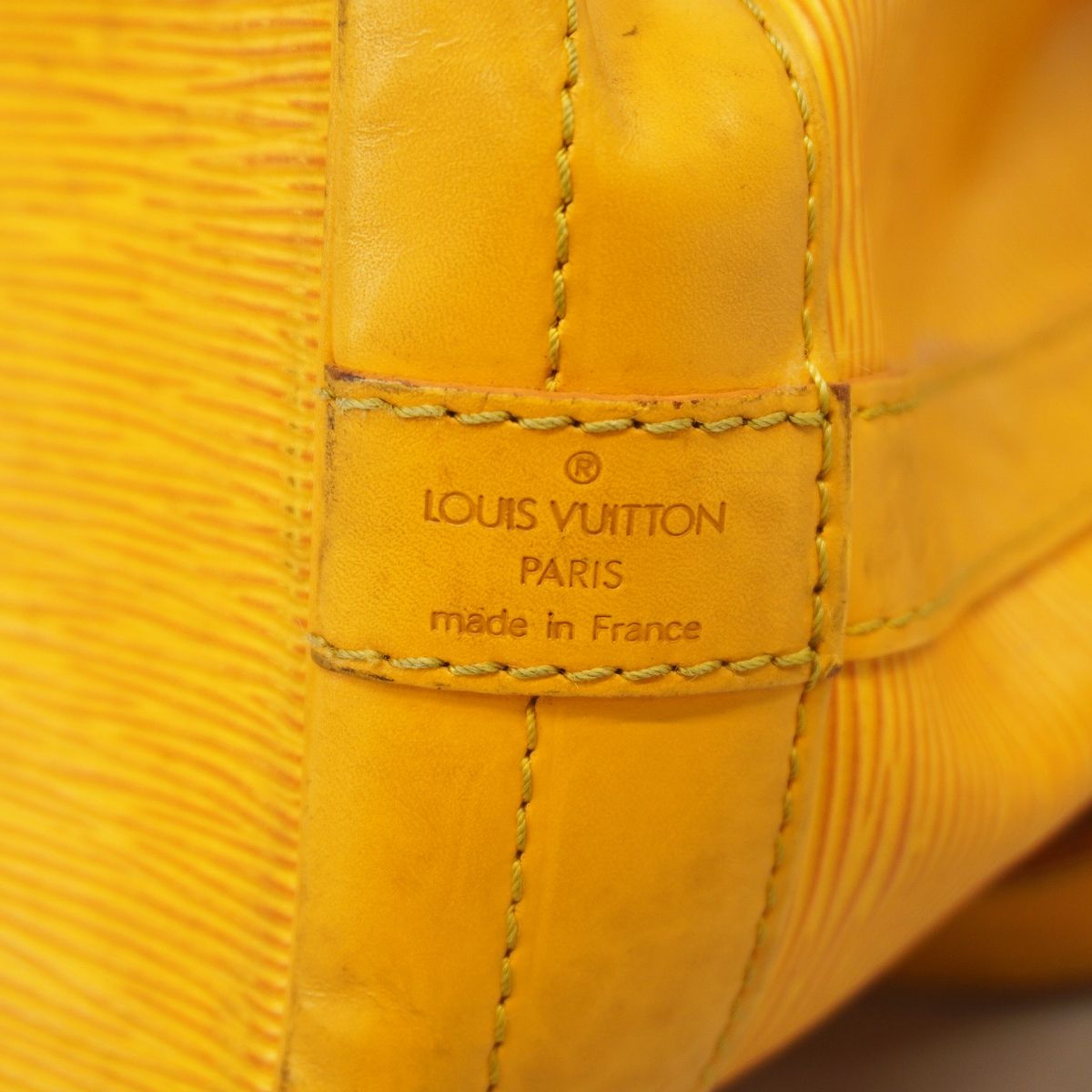 Louis Vuitton Shoulder Bag Epi Noe Jaune — view 5