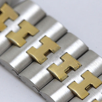 Hermes Profile Watch SS Stainless Steel Ivory Arabic Dial Quartz — view 8