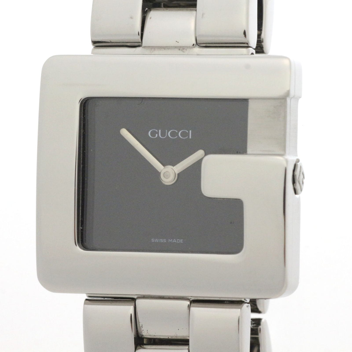 Gucci Watch Stainless Steel Black Dial Quartz