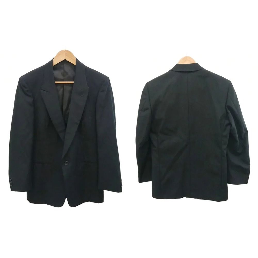 Dior Suit Set Top and Set Wool Black M — view 2
