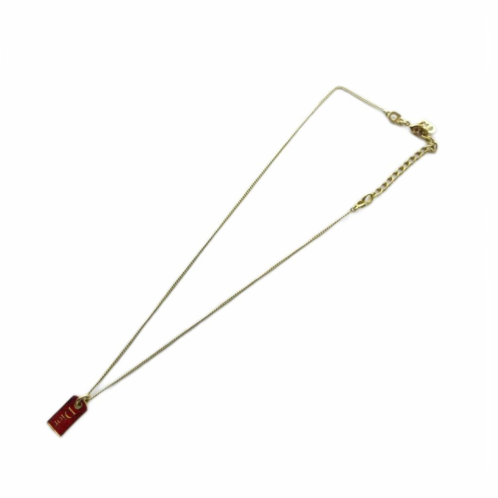 Dior Pendant Logo Gold — view 3