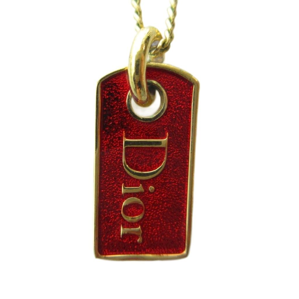 Dior Pendant Logo Gold