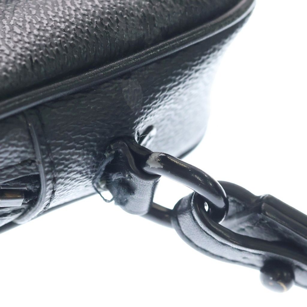 Louis Vuitton Pochette Volga Monogram Eclipse Clutch Black — view 7