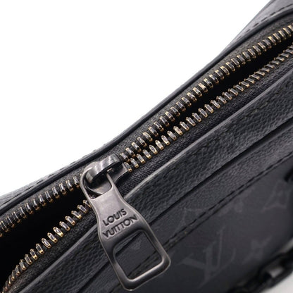 Louis Vuitton Pochette Volga Monogram Eclipse Clutch Black — view 5