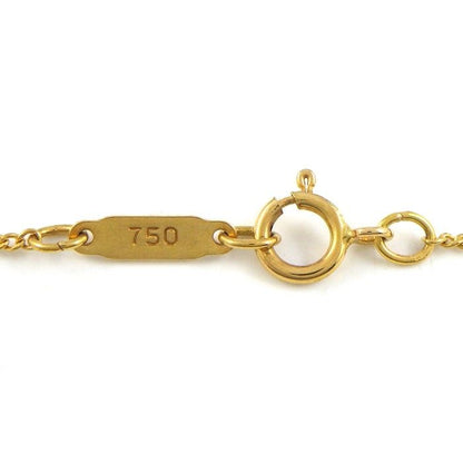Tiffany & Co Necklace Kiss Around Pearl 7.0 Bead 18k Yellow Gold — view 4