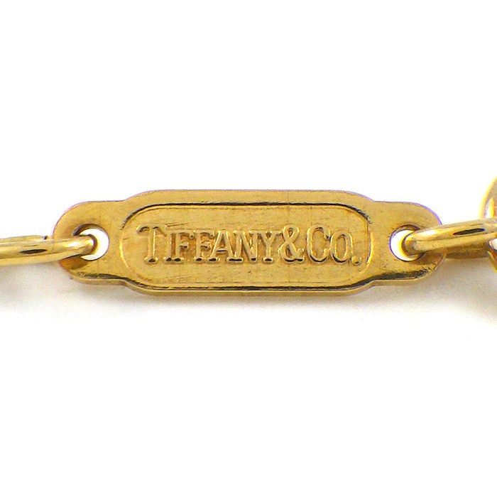 Tiffany & Co Necklace Kiss Around Pearl 7.0 Bead 18k Yellow Gold — view 5