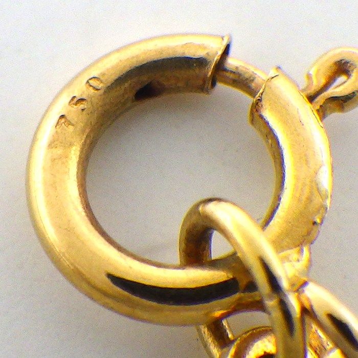Tiffany & Co Necklace Kiss Around Pearl 7.0 Bead 18k Yellow Gold — view 6