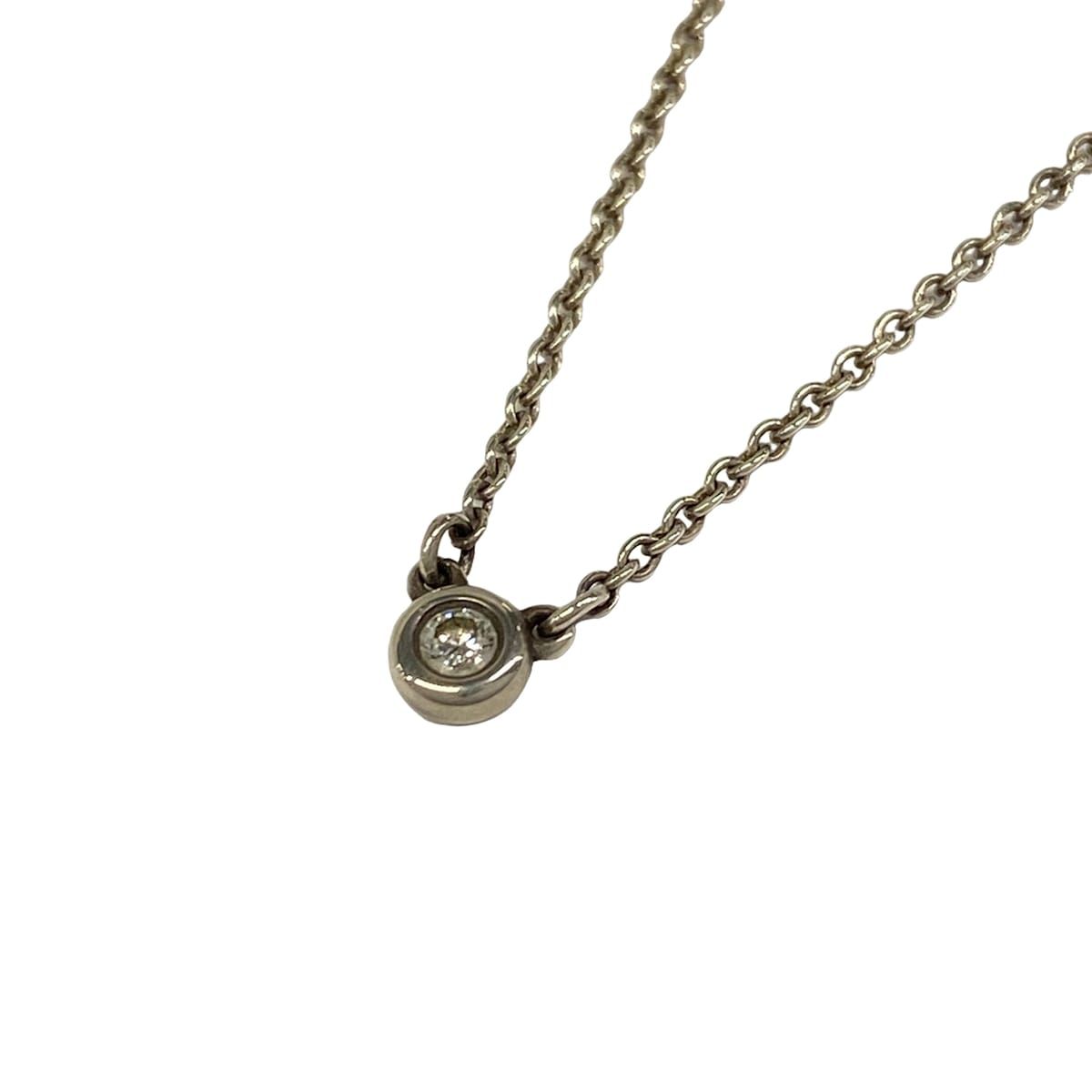 Tiffany & Co Necklace by the Yard Silver Diamond