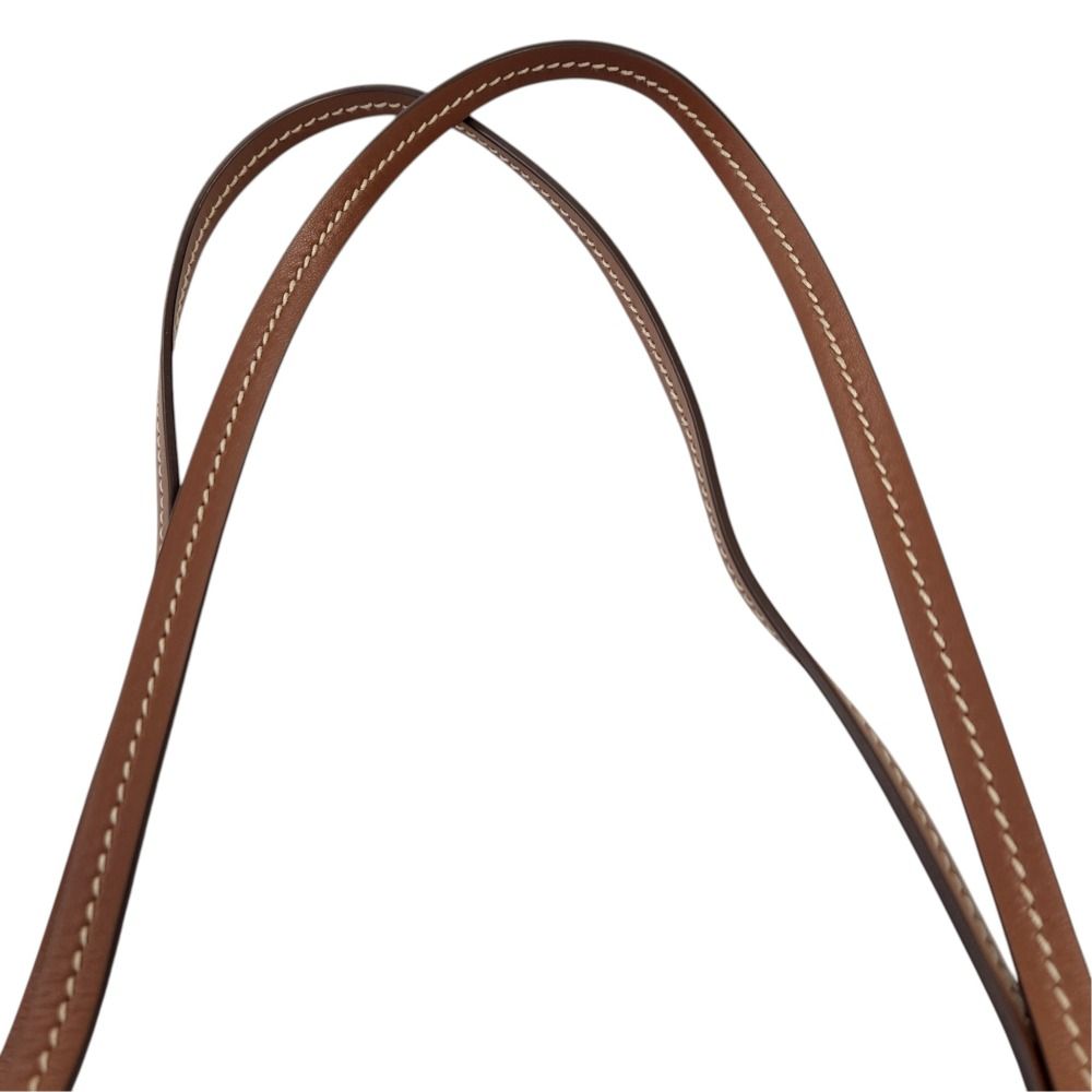 Miu Miu Raffia Effect Woven Tote Bag Cocoa Brown — view 5