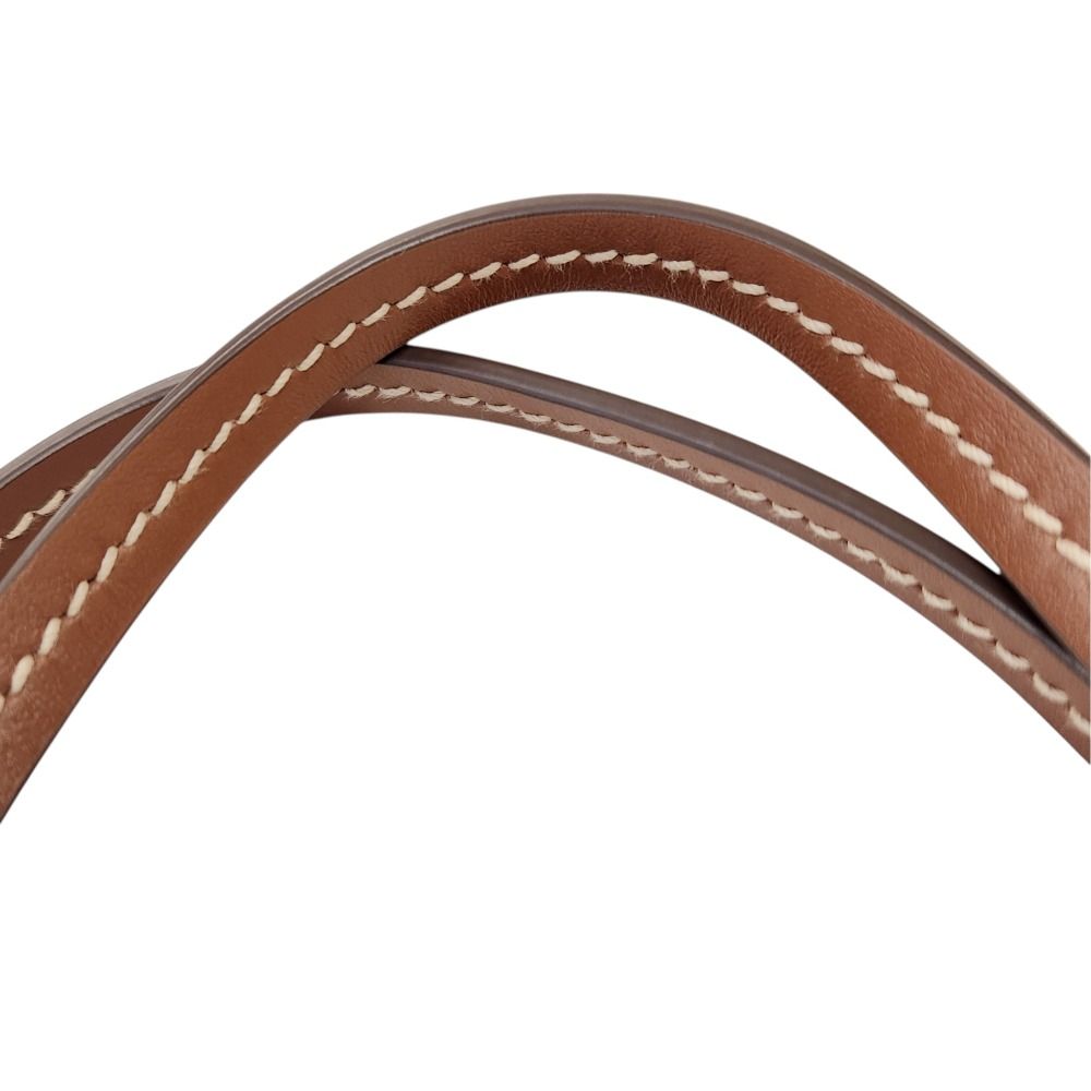 Miu Miu Raffia Effect Woven Tote Bag Cocoa Brown — view 6
