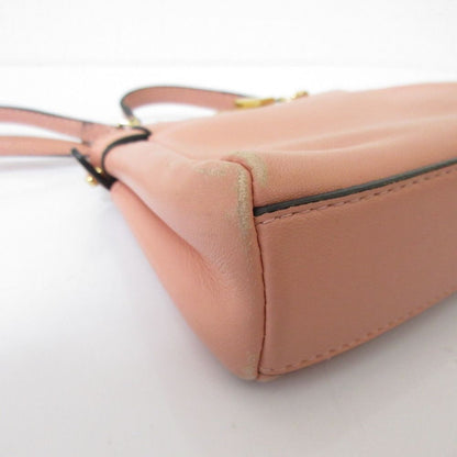 Fendi Micro Peekaboo 2-Way Shoulder Bag Pink — view 5