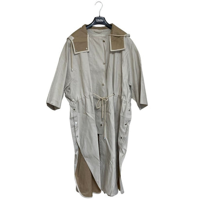 Max Mara the Cube Hooded Coat Beige M