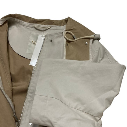 Max Mara the Cube Hooded Coat Beige M — view 3