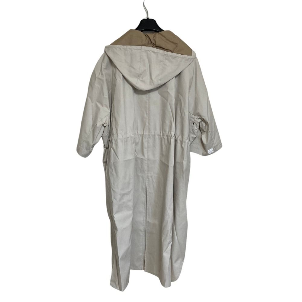 Max Mara the Cube Hooded Coat Beige M — view 2