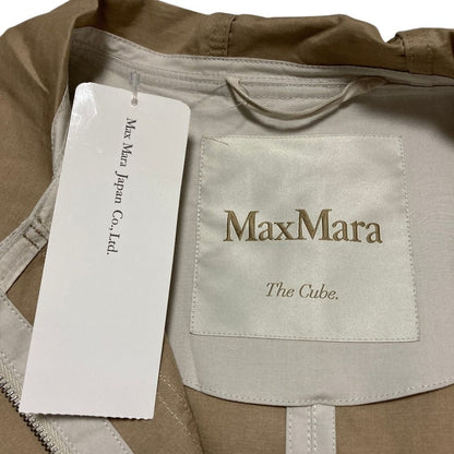 Max Mara the Cube Hooded Coat Beige M — view 5
