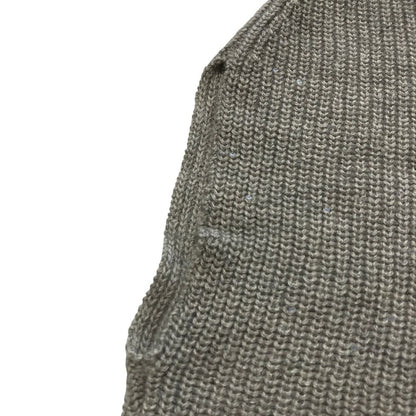 Brunello Cucinelli Sequin Cashmere Silk Knit Sweater Gray XS — view 3