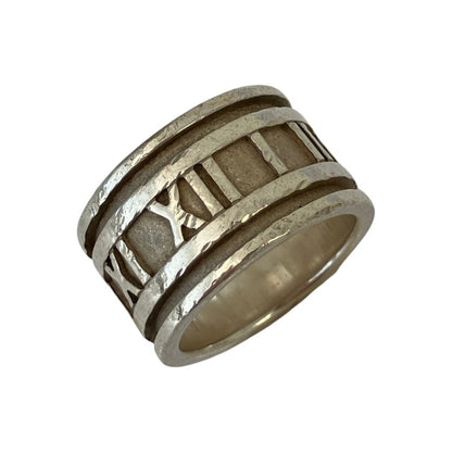 Tiffany & Co Wide Atlas Ring Silver