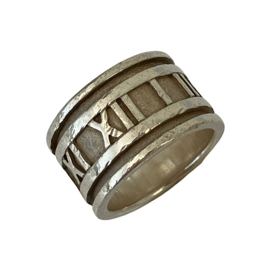 Tiffany & Co Wide Atlas Ring Silver