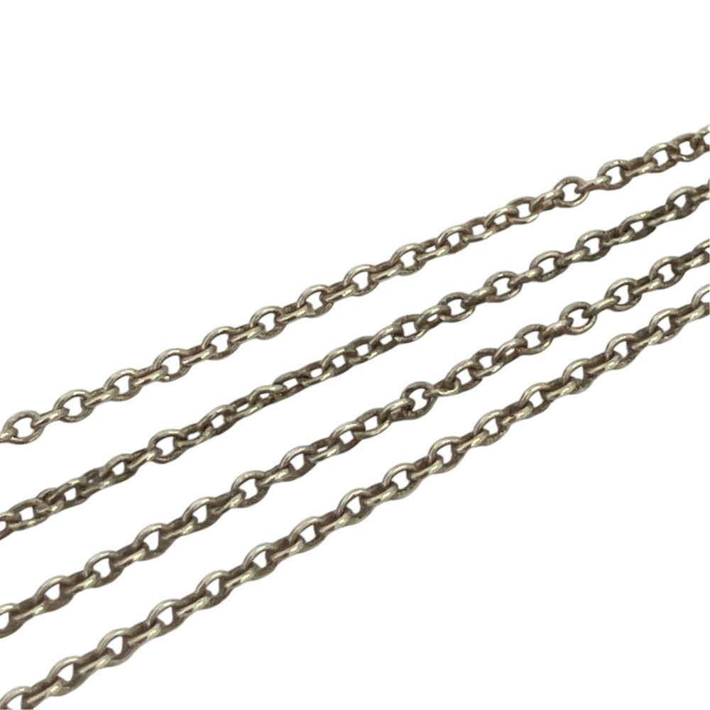 Tiffany & Co Paloma Picasso Tenderness Heart Cross Necklace 925 Sterling Silver — view 5
