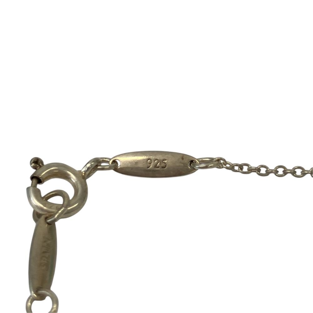 Tiffany & Co Elsa Peretti Eternal Circle Necklace 925 Sterling Silver — view 4