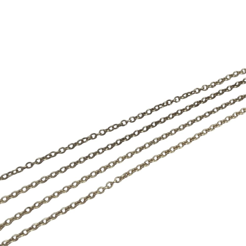 Tiffany & Co Elsa Peretti Eternal Circle Necklace 925 Sterling Silver — view 6