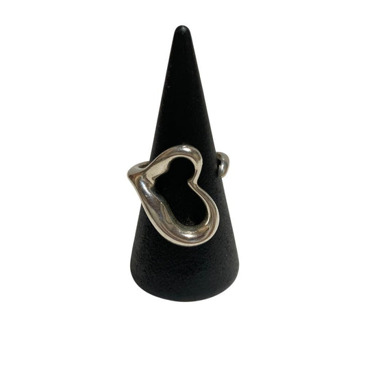 Tiffany & Co Open Heart Ring 925 Sterling Silver
