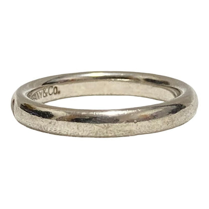 Tiffany & Co Elsa Peretti Ruby Stacking Band Ring 925 Sterling Silver — view 2