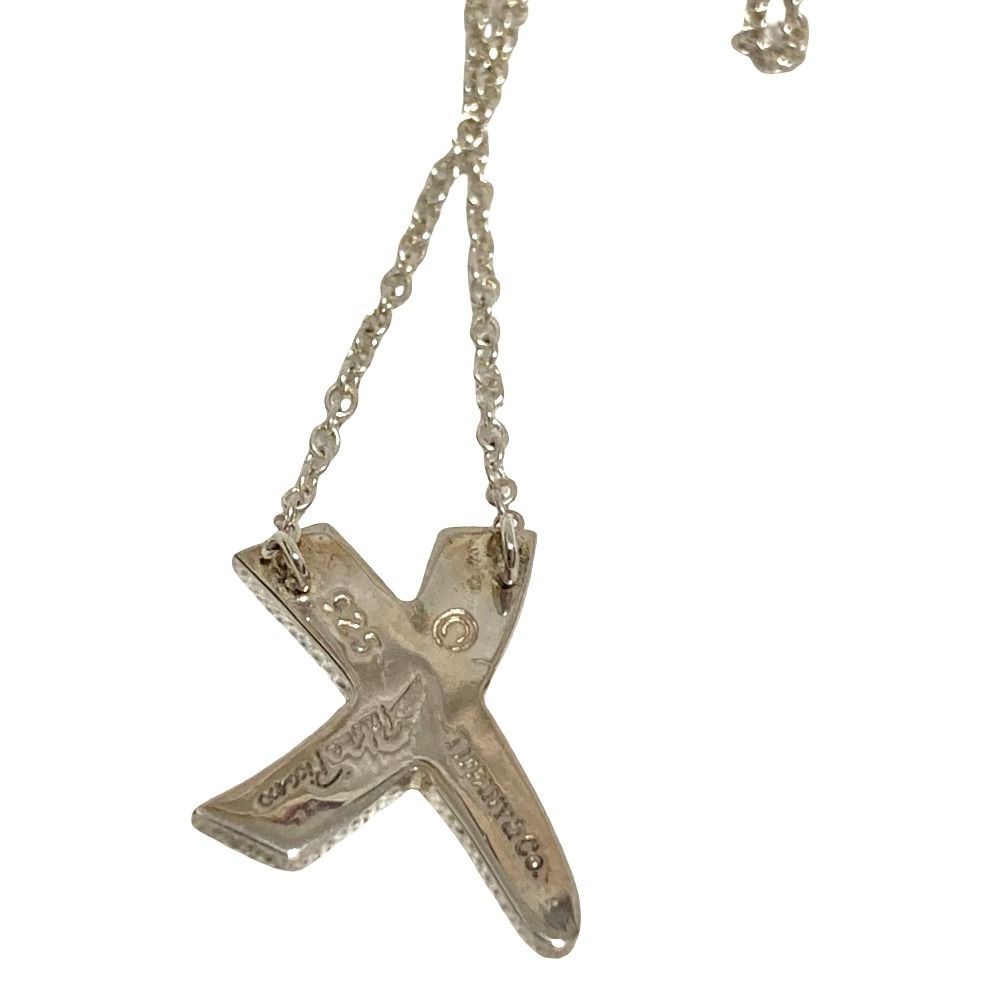 Tiffany & Co Graffiti Kiss Necklace 925 Sterling Silver — view 2