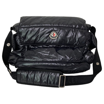 Moncler Mummy Mommy 2-Way Shoulder Bag Black