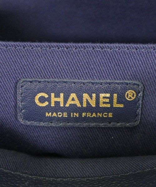 Chanel Caviar Leather Neo Executive Tote Bag Navy — view 6