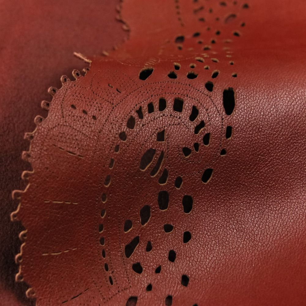 Gucci Tom Ford Era Cut Work Leather Jacket Red — view 7
