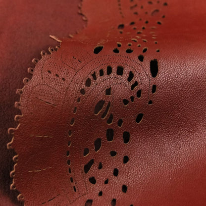 Gucci Tom Ford Era Cut Work Leather Jacket Red — view 7