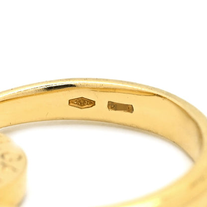 Bvlgari Ring Flip Black Yellow Gold 18k Onyx Coral — view 5