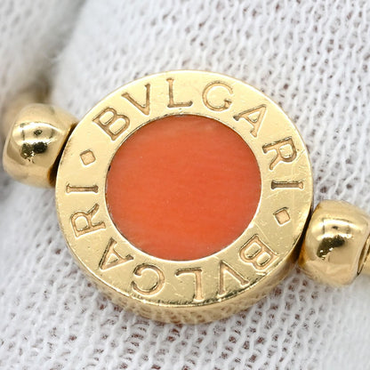 Bvlgari Ring Flip Black Yellow Gold 18k Onyx Coral — view 7