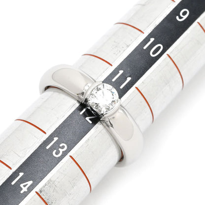 Tiffany & Co Ring Dots Solitaire Diamond Platinum Silver T&Co — view 6